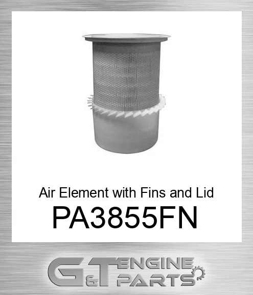 PA3855-FN Air Element with Fins and Lid