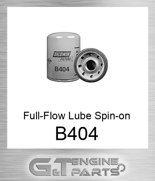 B404 Full-Flow Lube Spin-on