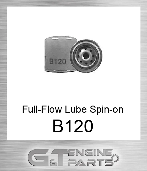 B120 Full-Flow Lube Spin-on