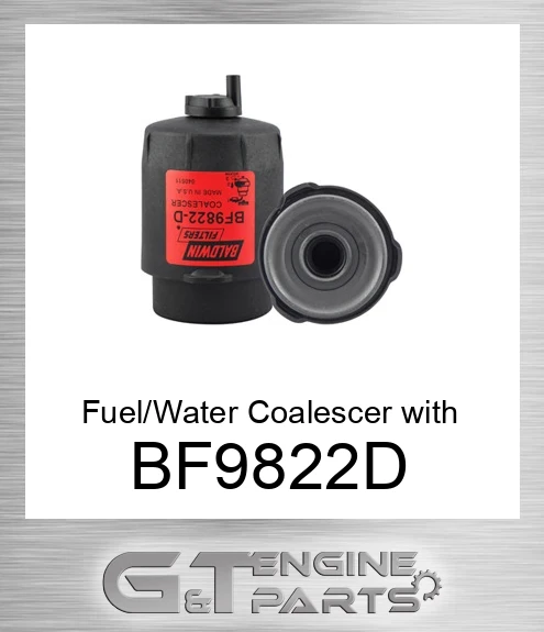 BF9822-D Fuel/Water Coalescer with Removable Drain
