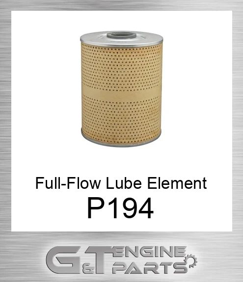 P194 Full-Flow Lube Element