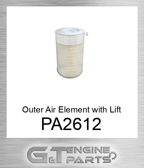 PA2612 Outer Air Element with Lift Tabs