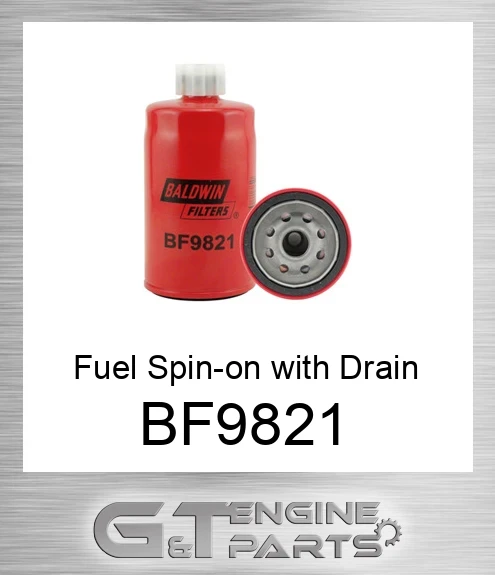 BF9821 Fuel Spin-on with Drain