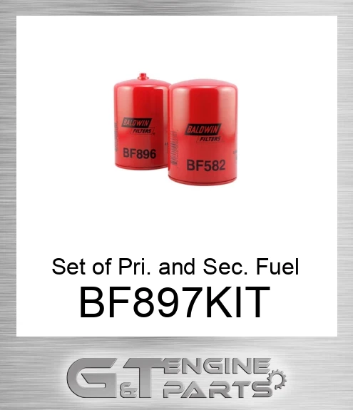 BF897-KIT Set of Pri. and Sec. Fuel Spin-ons