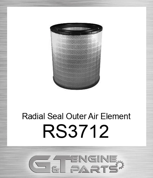 RS3712 Radial Seal Outer Air Element