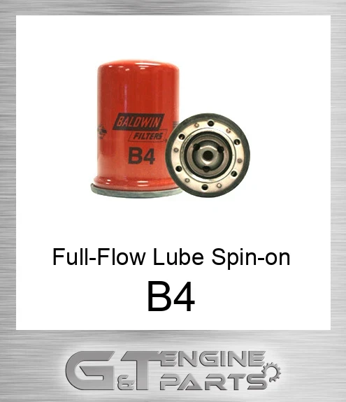 B4 Full-Flow Lube Spin-on