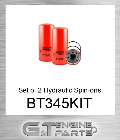 BT345-KIT Set of 2 Hydraulic Spin-ons