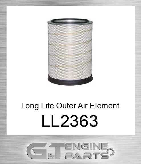 LL2363 Long Life Outer Air Element with Lift Bar