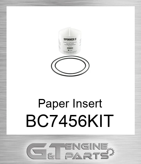 BC7456-KIT Paper Insert