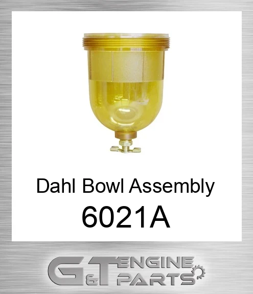 60-21A Dahl Bowl Assembly
