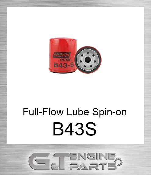B43-S Full-Flow Lube Spin-on