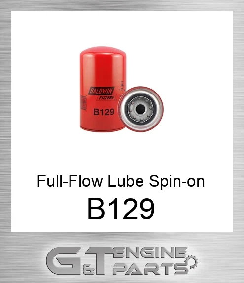 B129 Full-Flow Lube Spin-on