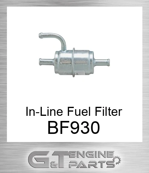 BF930 In-Line Fuel Filter