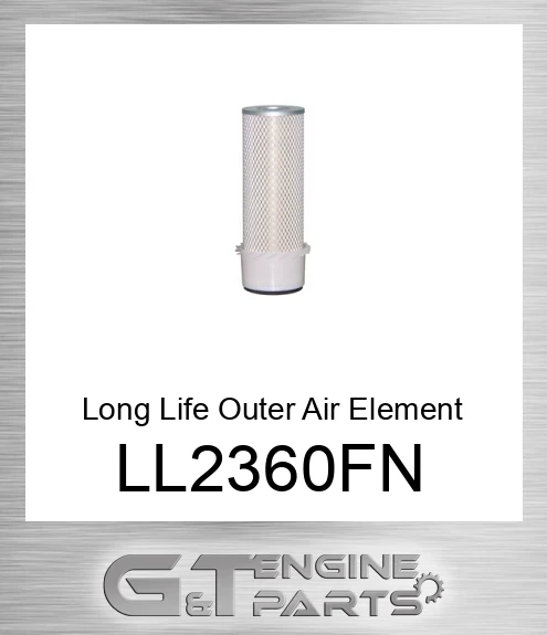 LL2360-FN Long Life Outer Air Element with Fins