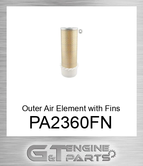 PA2360-FN Outer Air Element with Fins