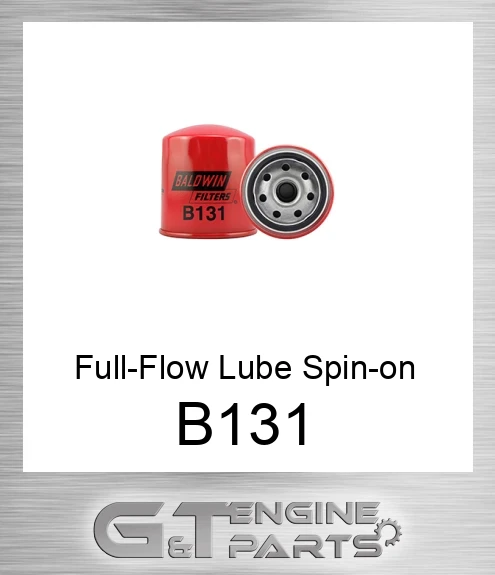 B131 Full-Flow Lube Spin-on