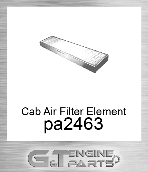 pa2463 Cab Air Filter Element