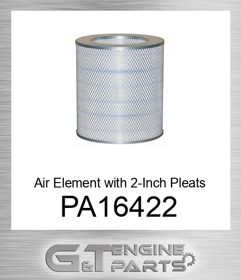 PA1642-2 Air Element with 2-Inch Pleats