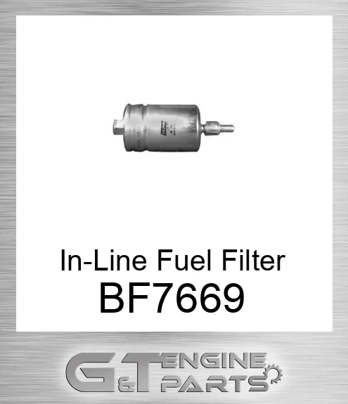 BF7669 In-Line Fuel Filter