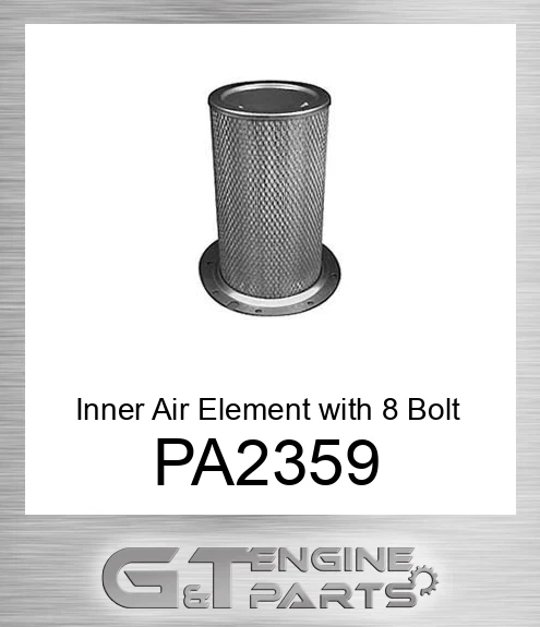 PA2359 Inner Air Element with 8 Bolt Holes