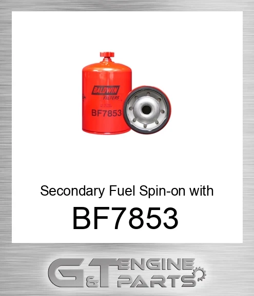 BF7853 Secondary Fuel Spin-on with Drain