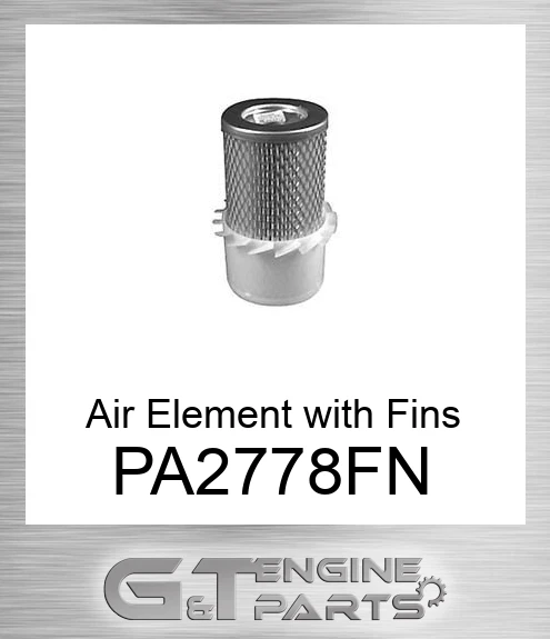 PA2778-FN Air Element with Fins