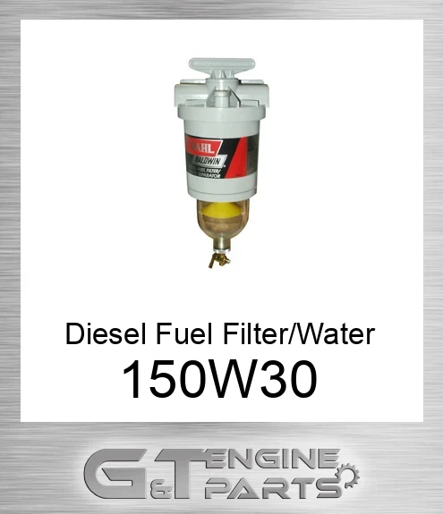 150-W30 Diesel Fuel Filter/Water Separator with 30 micron filter