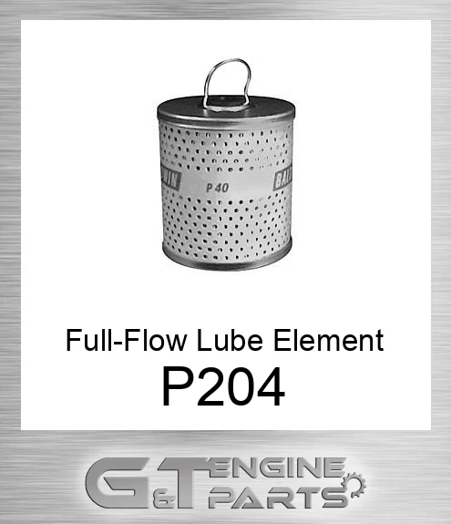 P204 Full-Flow Lube Element