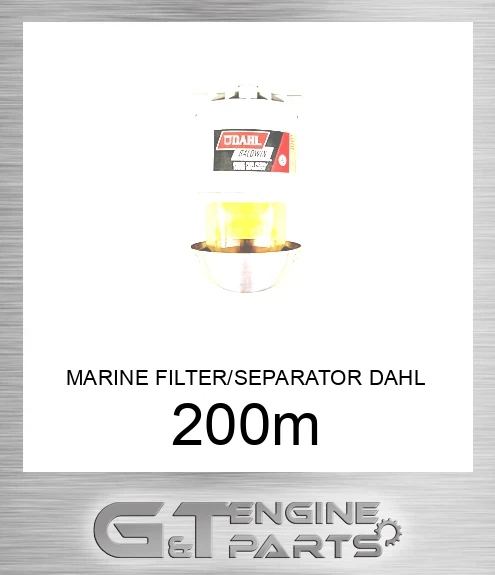 200m MARINE FILTER/SEPARATOR DAHL