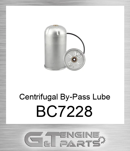 BC7228 Centrifugal By-Pass Lube Element