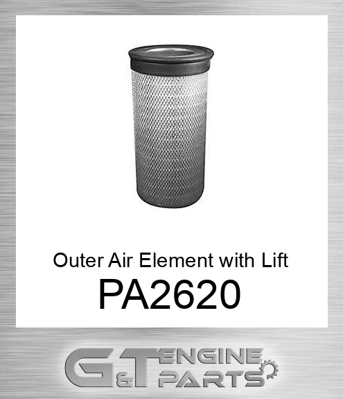 PA2620 Outer Air Element with Lift Tab