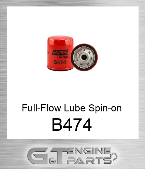 B474 Full-Flow Lube Spin-on