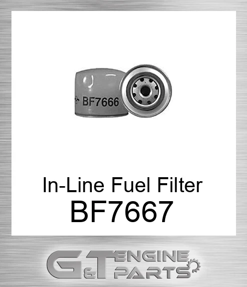 BF7667 In-Line Fuel Filter