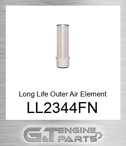 LL2344-FN Long Life Outer Air Element with Fins