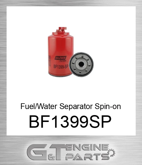 BF1399-SP Fuel/Water Separator Spin-on with Drain and Sensor Port