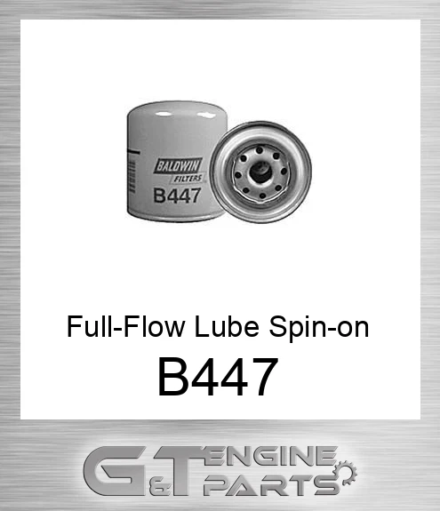 B447 Full-Flow Lube Spin-on