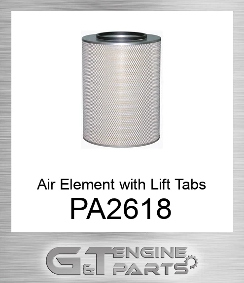 PA2618 Air Element with Lift Tabs