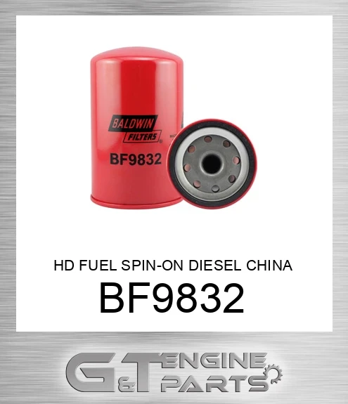 bf9832 HD FUEL SPIN-ON DIESEL CHINA