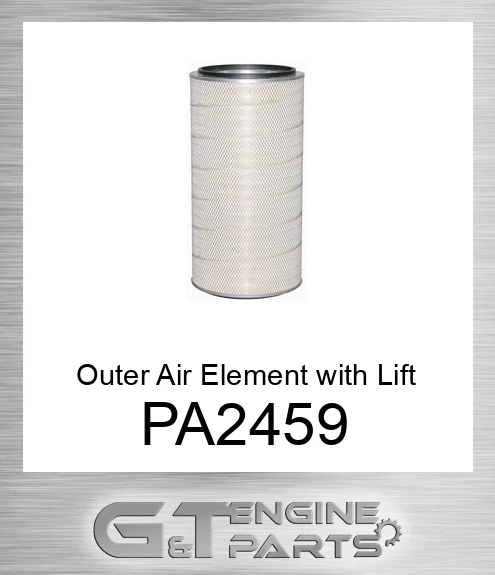 PA2459 Outer Air Element with Lift Tabs