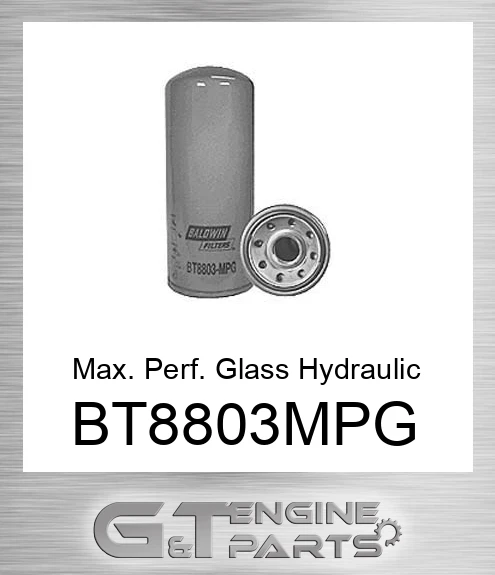 BT8803-MPG Max. Perf. Glass Hydraulic Spin-on