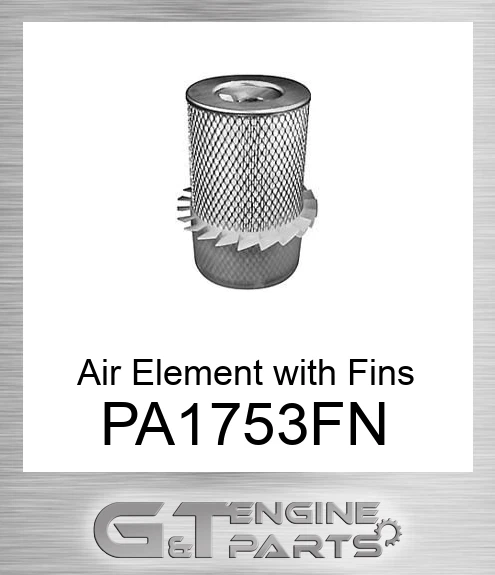 PA1753-FN Air Element with Fins