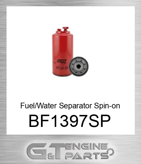 BF1397-SP Fuel/Water Separator Spin-on with Drain and Sensor Port