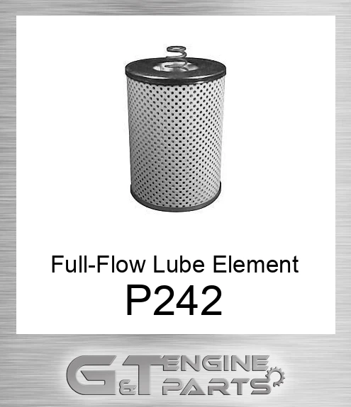 P242 Full-Flow Lube Element