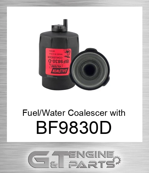 BF9830-D Fuel/Water Coalescer with Drain