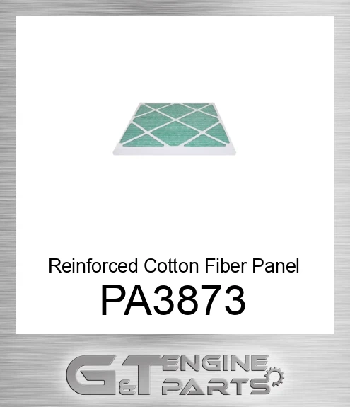 PA3873 Reinforced Cotton Fiber Panel Air Element