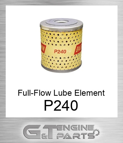 P240 Full-Flow Lube Element