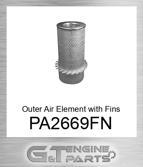 PA2669-FN Outer Air Element with Fins