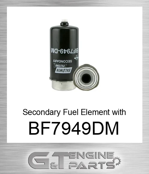 BF7949-DM Secondary Fuel Element with Removable Drain