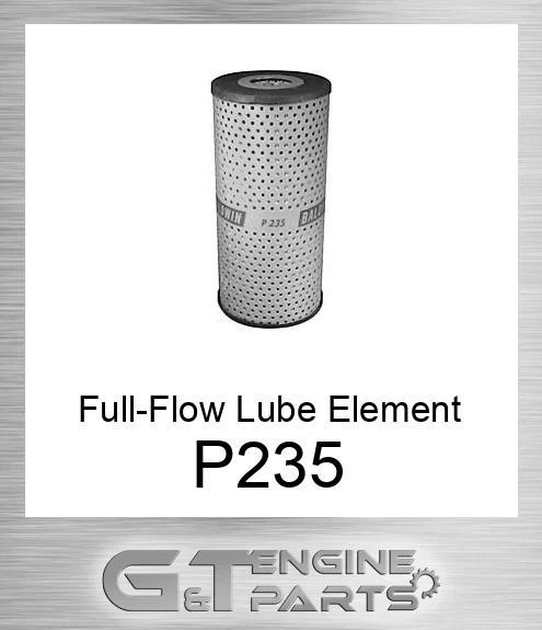 P235 Full-Flow Lube Element
