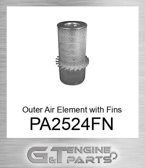 PA2524-FN Outer Air Element with Fins